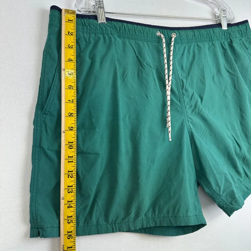 J.Crew Factory Swim‎ Trunks Green Navy Men's XL